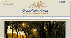 Desktop Screenshot of levandoskifuneralhome.com